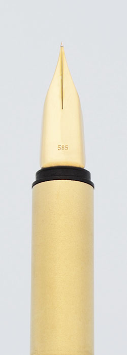 Montblanc Noblesse Slimline Fountain Pen - Gold Plated Lined, C/C